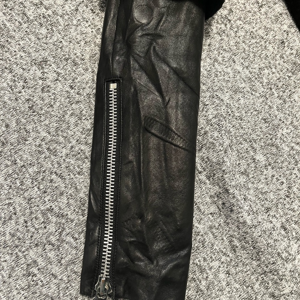 Rudsak Cece Double Faced Wool with Lamb Leather Sleeves - Picture 8 of 16
